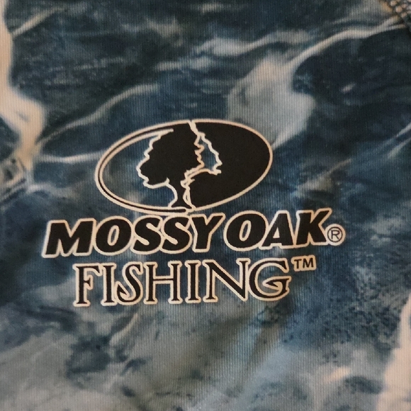 Mossy Oak Blue Wave Rash Guard - Picture 3 of 7